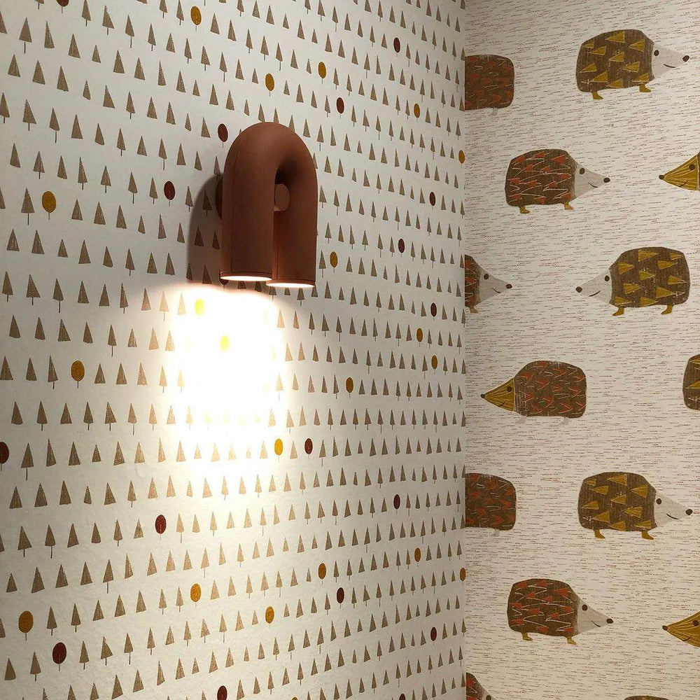 Nowoczesna Lampa Ścienna LED w Kształcie Łuku