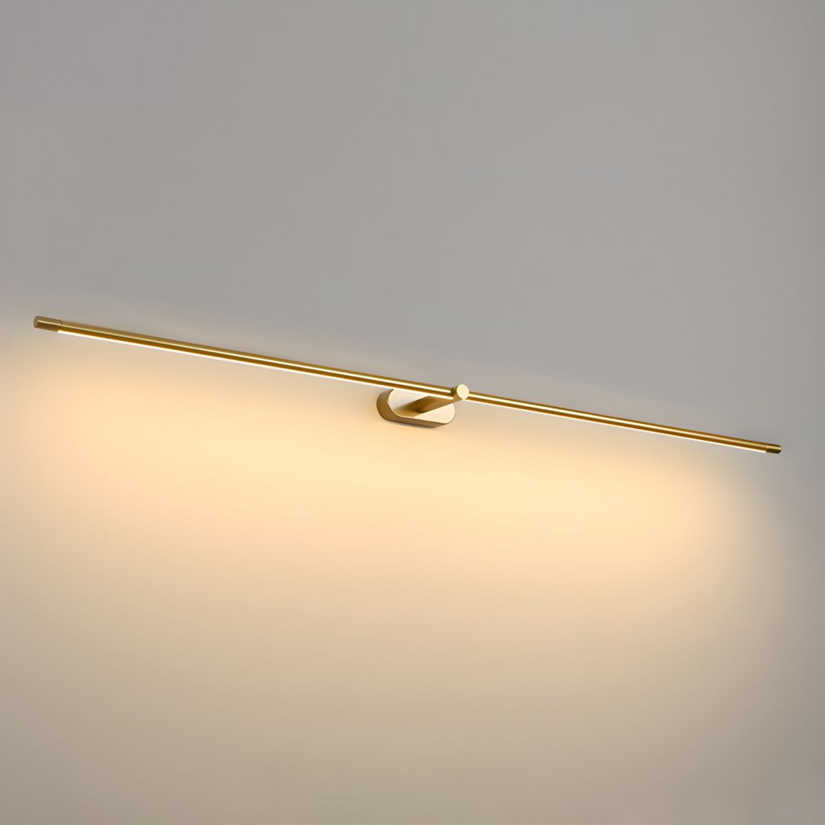 Minimalistyczna liniowa lampa ścienna Flano z akumulatorem 57
