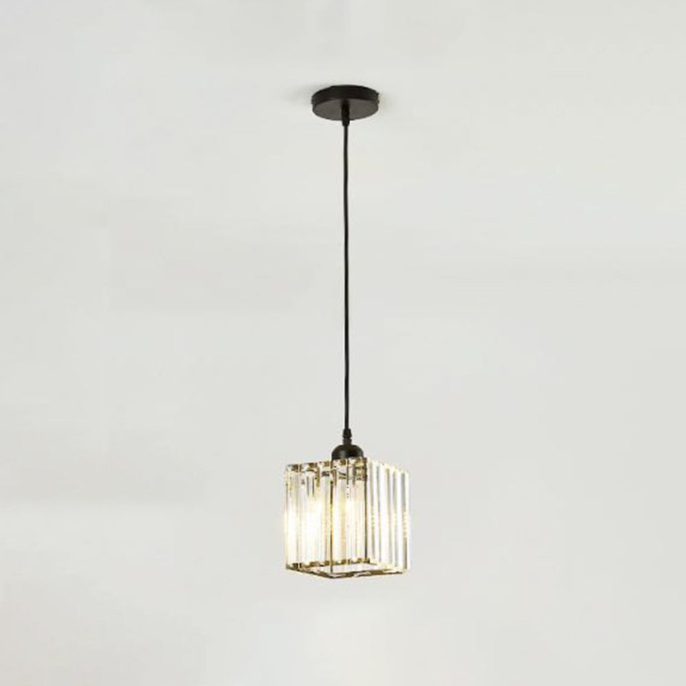 Nowoczesna lampa wisząca Vina z kloszem szklanym, czarna/złota 18