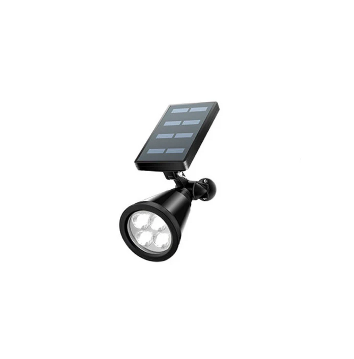 Solarna lampa ogrodowa LED reflektor 4x LED – regulowany spot do oświetlenia zewnętrznego