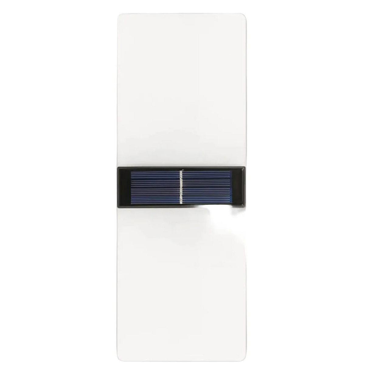 Solarna lampa ścienna LED nowoczesna – kinkiet zewnętrzny do elewacji, ogrodu i tarasu