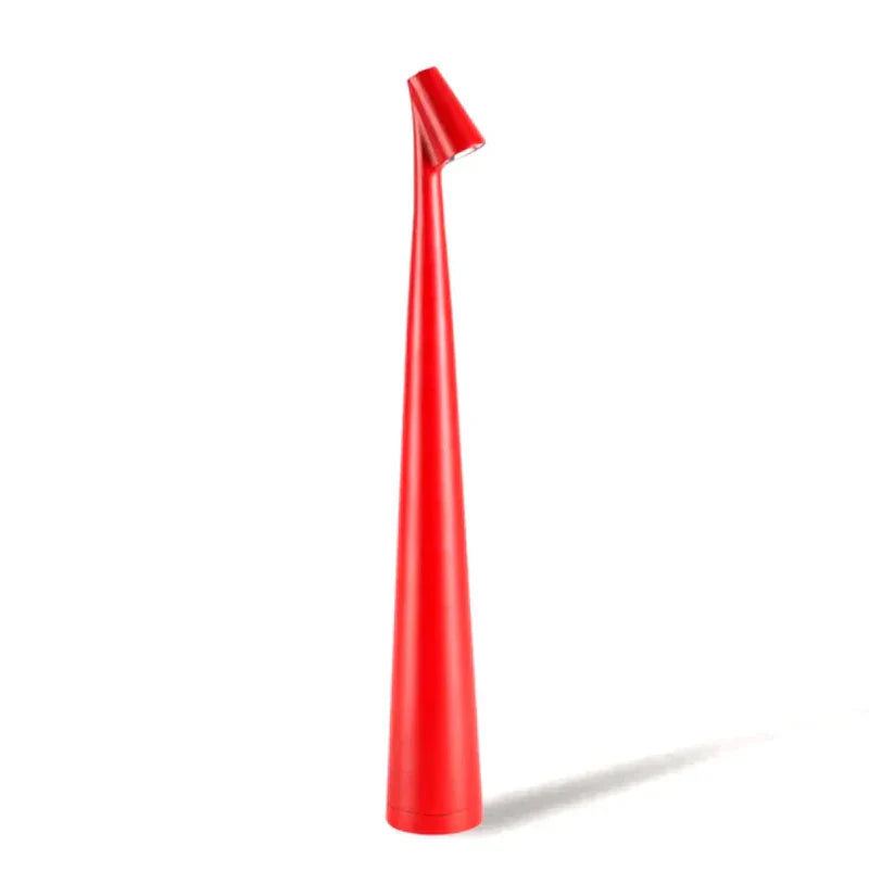 Elegancka lampa stołowa LED o nowoczesnym smukłym designie z dotykowym włącznikiem