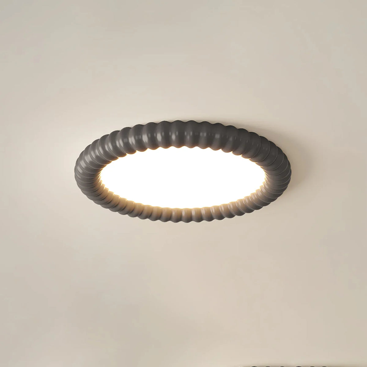 Nowoczesna Lampa sufitowa Plafoniera LED z Dekoracyjnym Obramowaniem