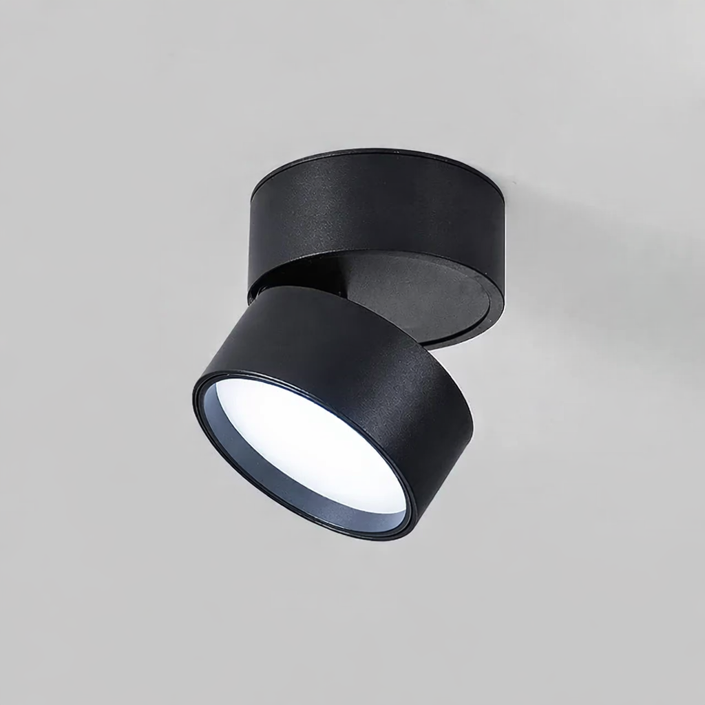 Nowoczesna regulowana lampka sufitowa LED
