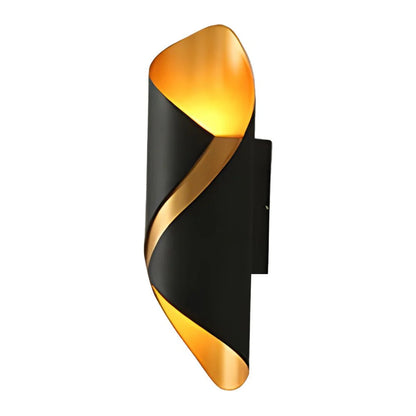 Nowoczesny Wodoodporny Kinkiet LED – Spiralny Design