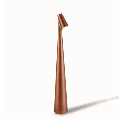 Elegancka lampa stołowa LED o nowoczesnym smukłym designie z dotykowym włącznikiem