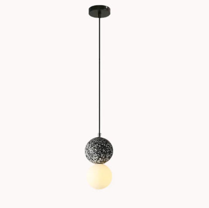 Lampa Wisząca LED „Podwójna Kula”