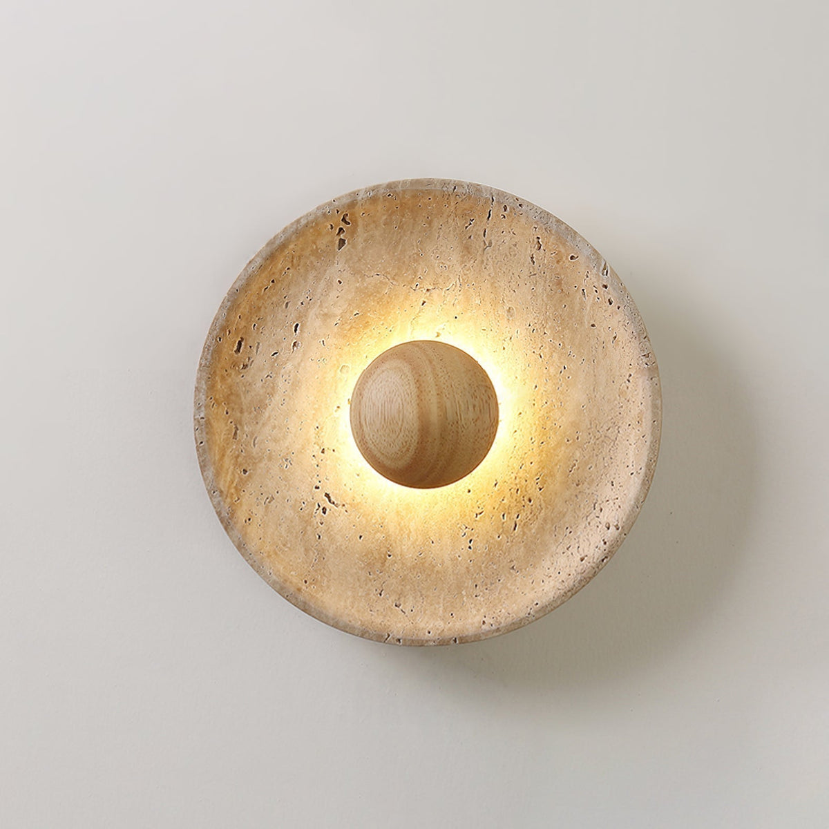 Kinkiet Aveny Sun z trawertynu 13
