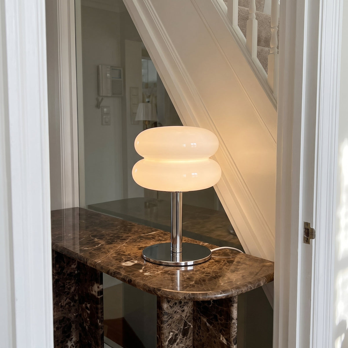 Lampa stołowa Bauhaus w stylu francuskim 4