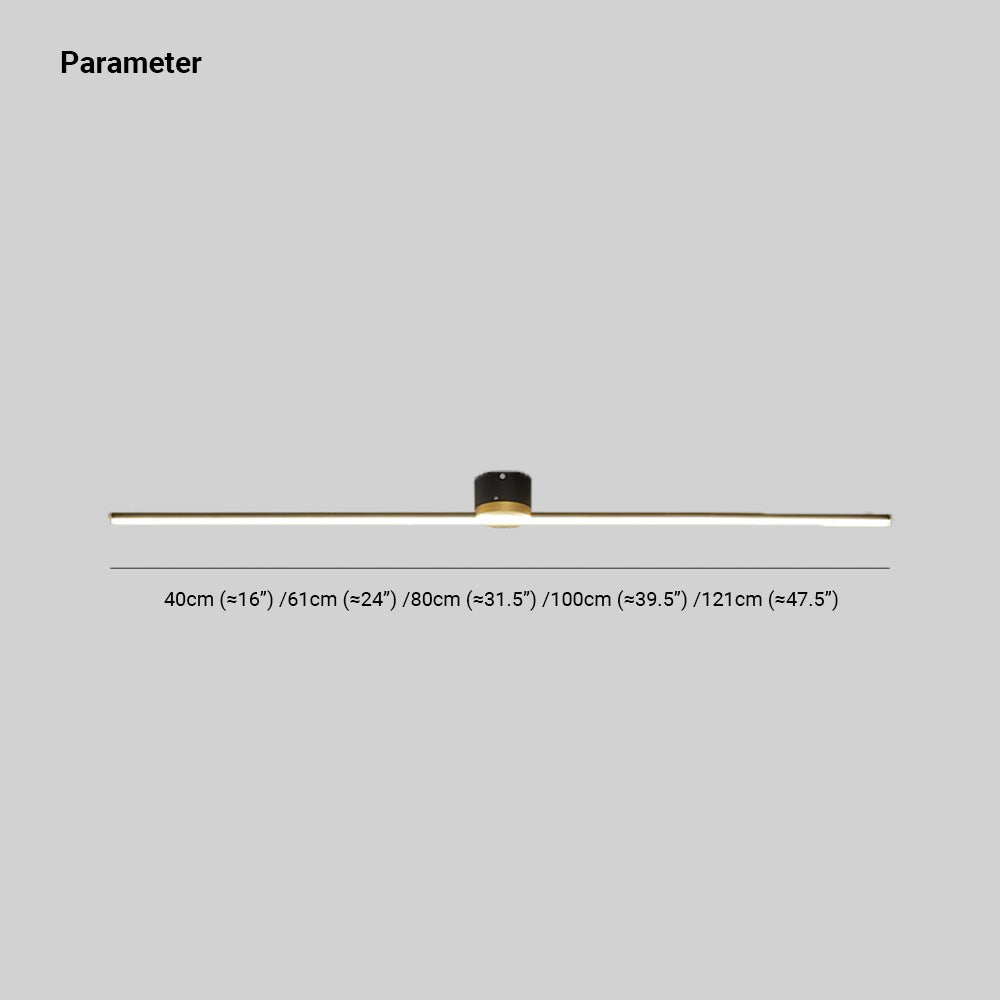 Lampa sufitowa Erix Linear Flush Mount 5