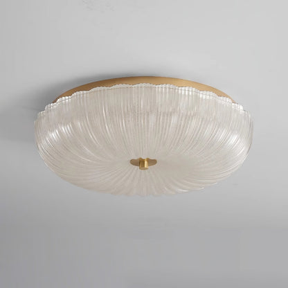 Lampa sufitowa Halo ze szkła ryflowanego 13