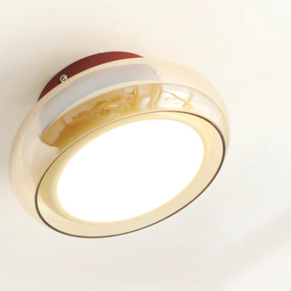 Lampa sufitowa June Retro Glass Flush Mount 10