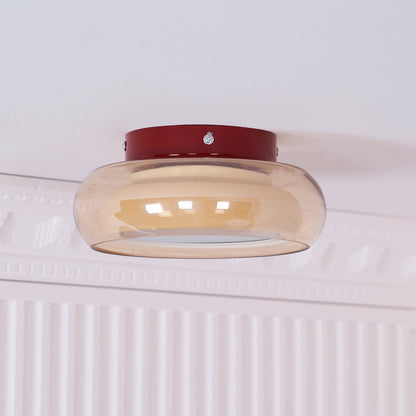 Lampa sufitowa June Retro Glass Flush Mount 14