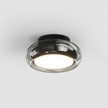 Lampa sufitowa June Retro Glass Flush Mount 16