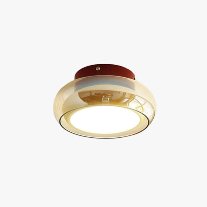 Lampa sufitowa June Retro Glass Flush Mount 19