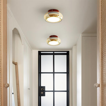 Lampa sufitowa June Retro Glass Flush Mount 6