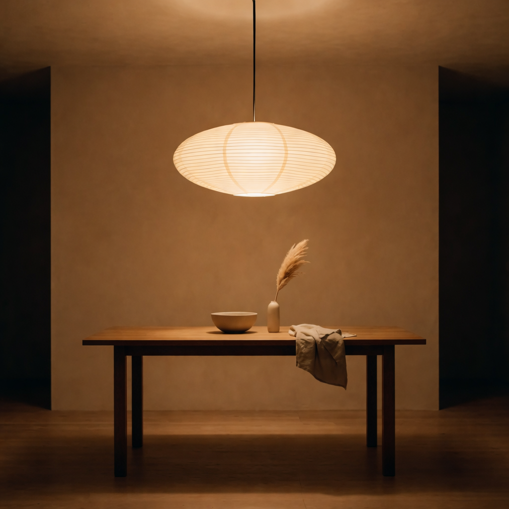 Lampa sufitowa LED Wabi z papieru 5