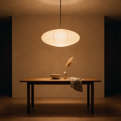 Lampa sufitowa LED Wabi z papieru 5