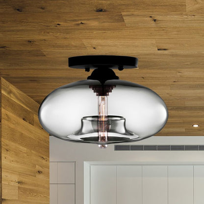 Lampa sufitowa Valentina Industrial Art Deco Globe 3