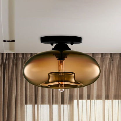 Lampa sufitowa Valentina Industrial Art Deco Globe 7