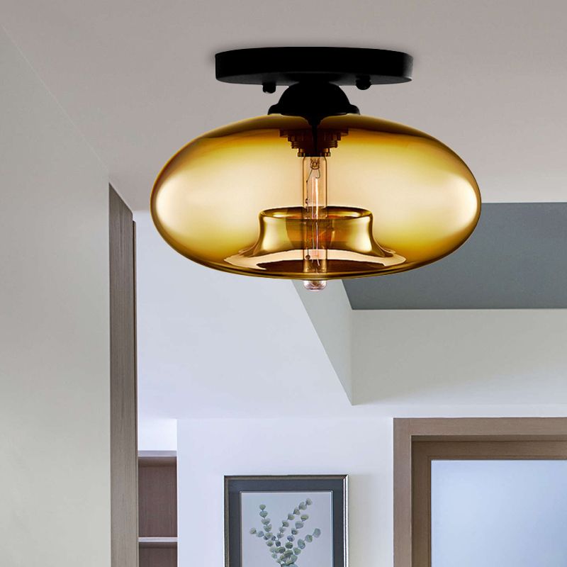 Lampa sufitowa Valentina Industrial Art Deco Globe 8