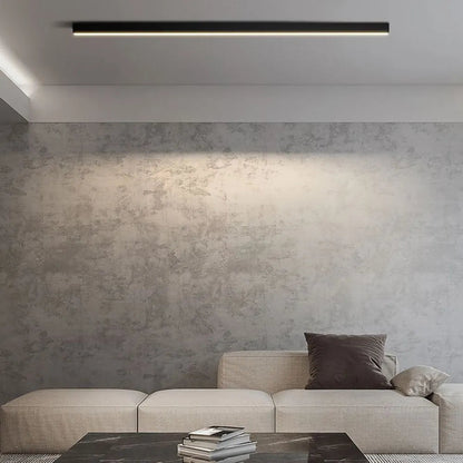 Lampa sufitowa/ścienna Solin Linear czarna 10