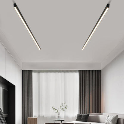 Lampa sufitowa/ścienna Solin Linear czarna 3