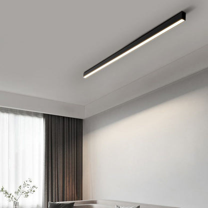 Lampa sufitowa/ścienna Solin Linear czarna 6