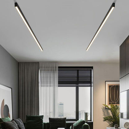 Lampa sufitowa/ścienna Solin Linear czarna 7