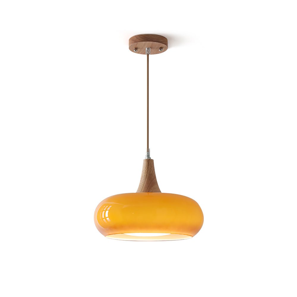 Lampa wisząca Charlotte drewniana 1/2/3 punkty świetlne 1