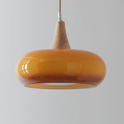 Lampa wisząca Charlotte drewniana 1/2/3 punkty świetlne 13