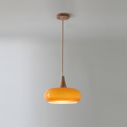 Lampa wisząca Charlotte drewniana 1/2/3 punkty świetlne 20