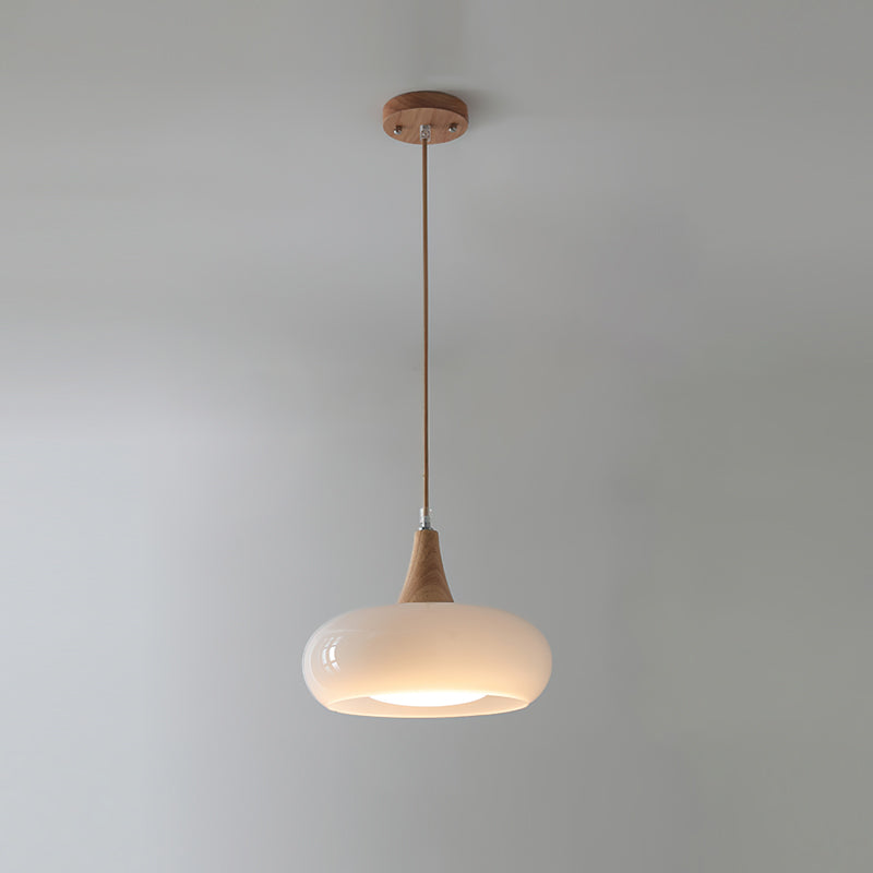 Lampa wisząca Charlotte drewniana 1/2/3 punkty świetlne 9