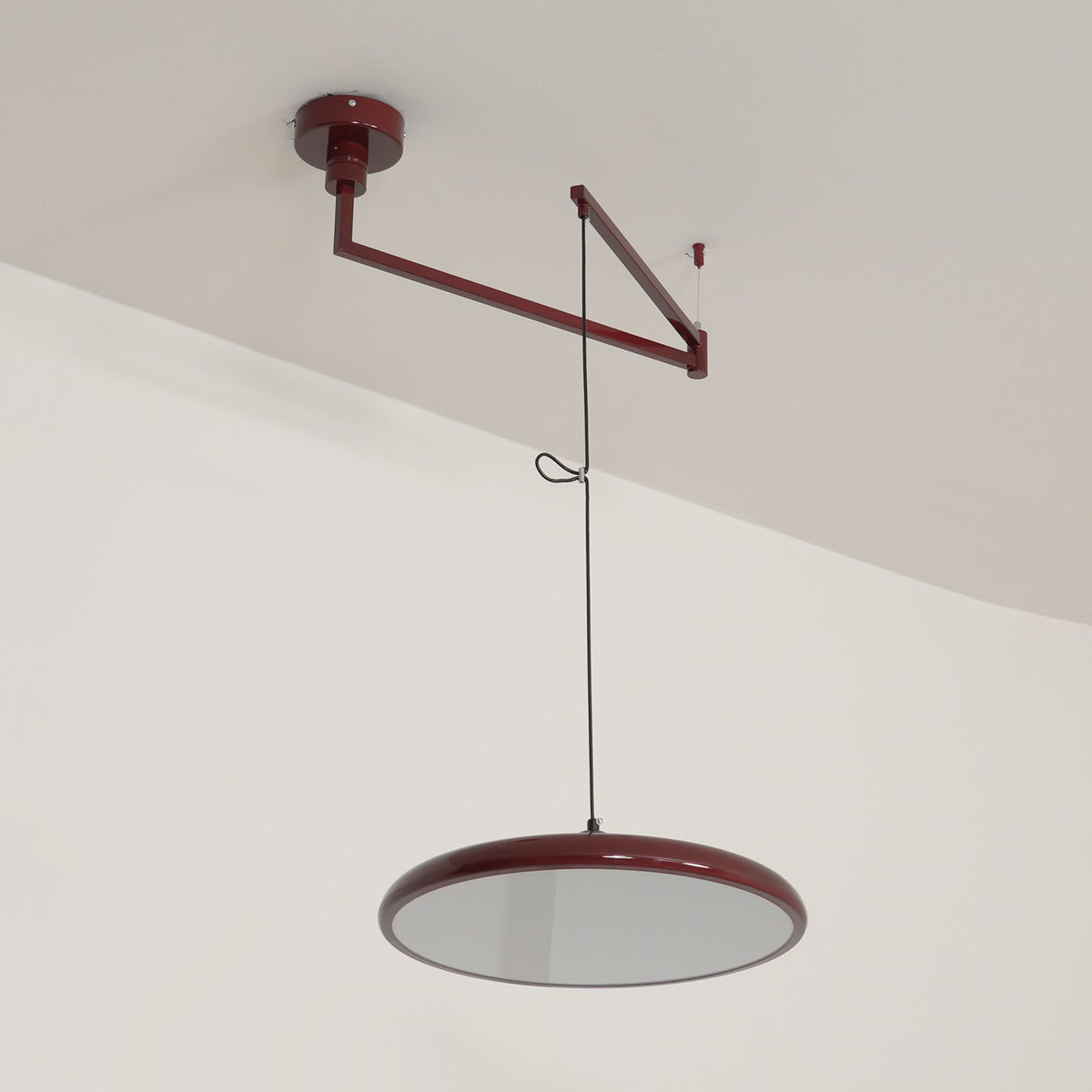 Lampa wisząca Flux Morandi z regulowanym ramieniem 26
