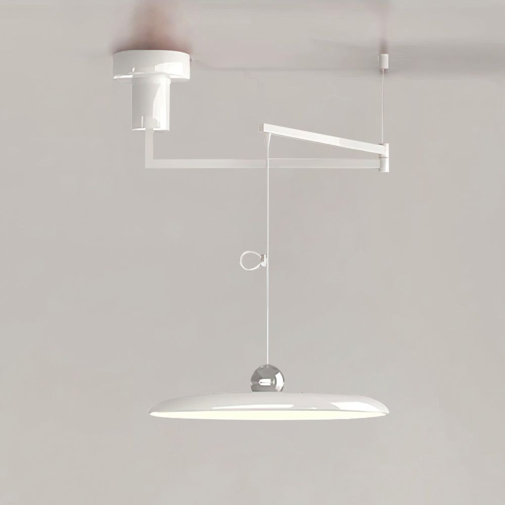 Lampa wisząca Flux Morandi z regulowanym ramieniem 37