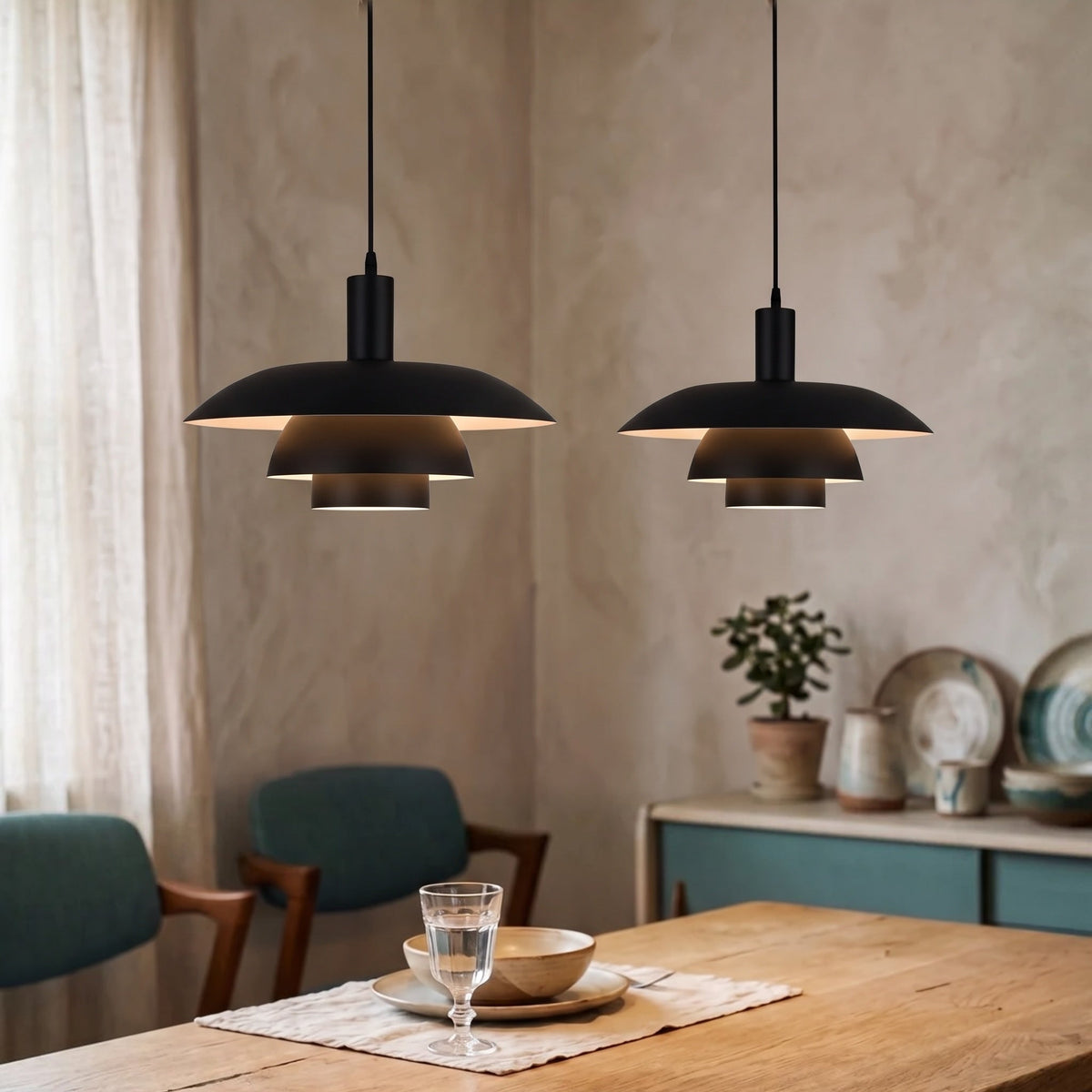 Lampa wisząca Irda w duńskim stylu 10