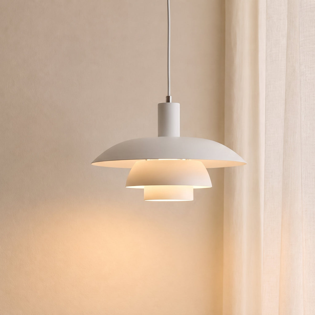 Lampa wisząca Irda w duńskim stylu 11