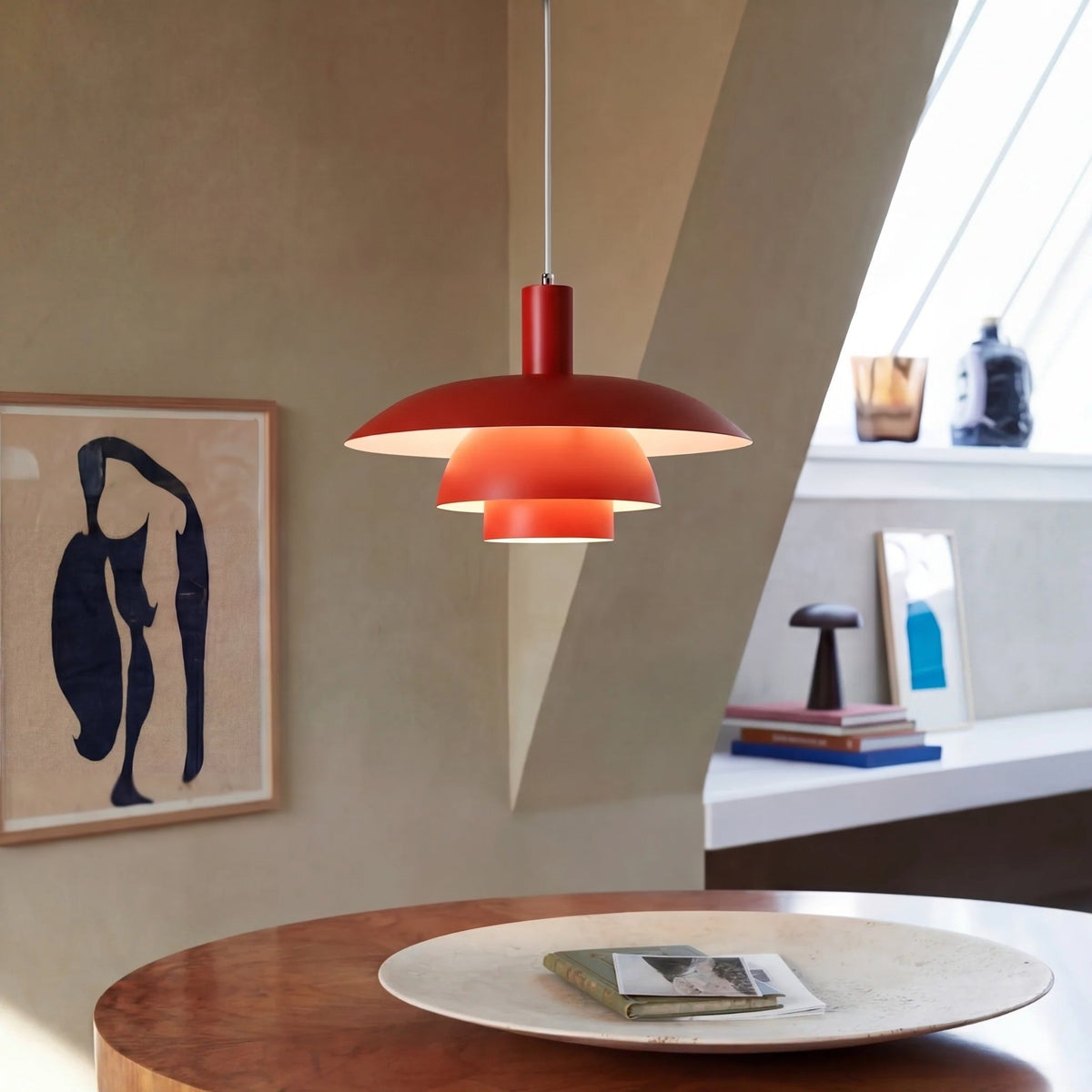 Lampa wisząca Irda w duńskim stylu 5