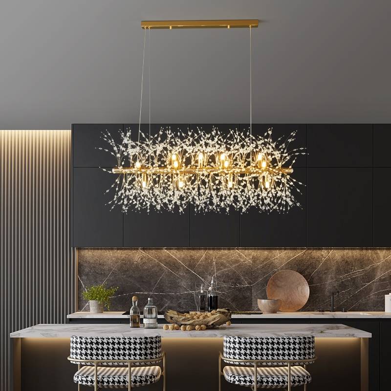 Lampa wisząca Kalia Vintage Dandelion firework 3
