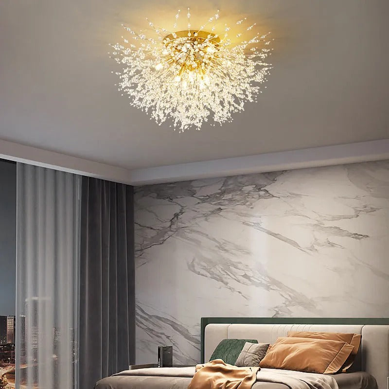 Lampa wisząca Kalia Vintage Dandelion firework 5