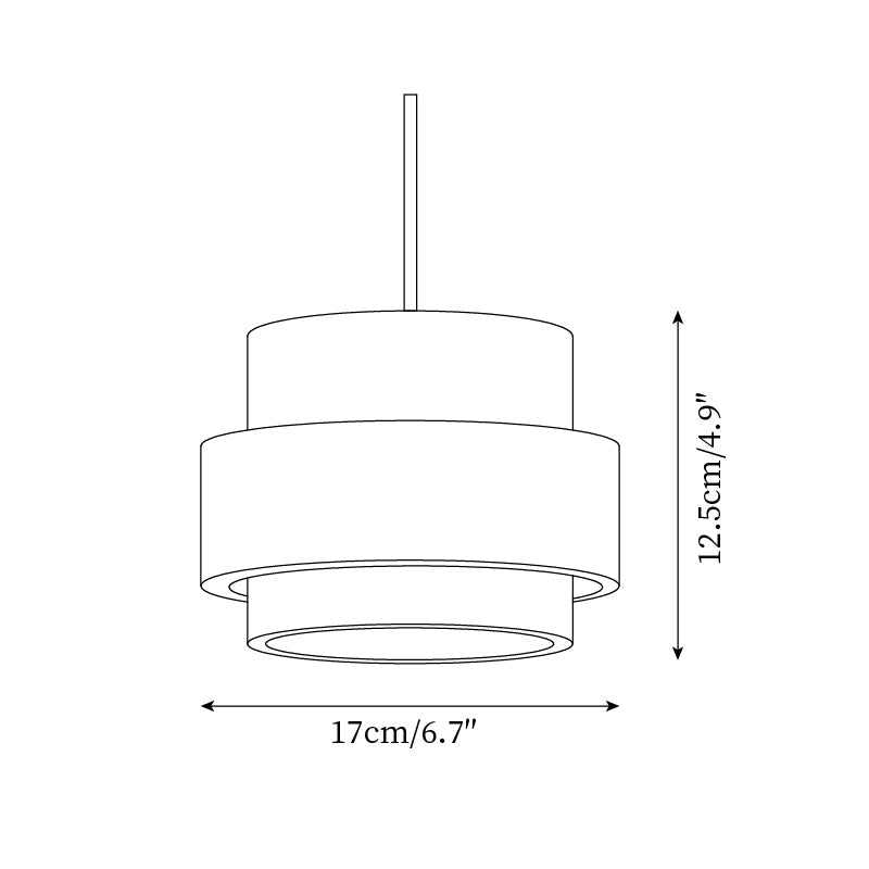 Lampa wisząca Perra z trawertynu 6