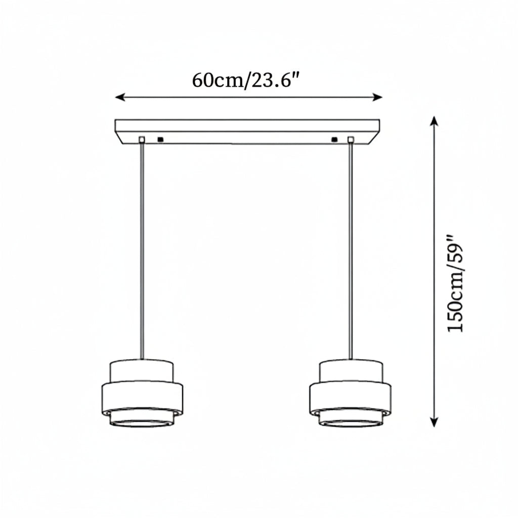 Lampa wisząca Perra z trawertynu 7