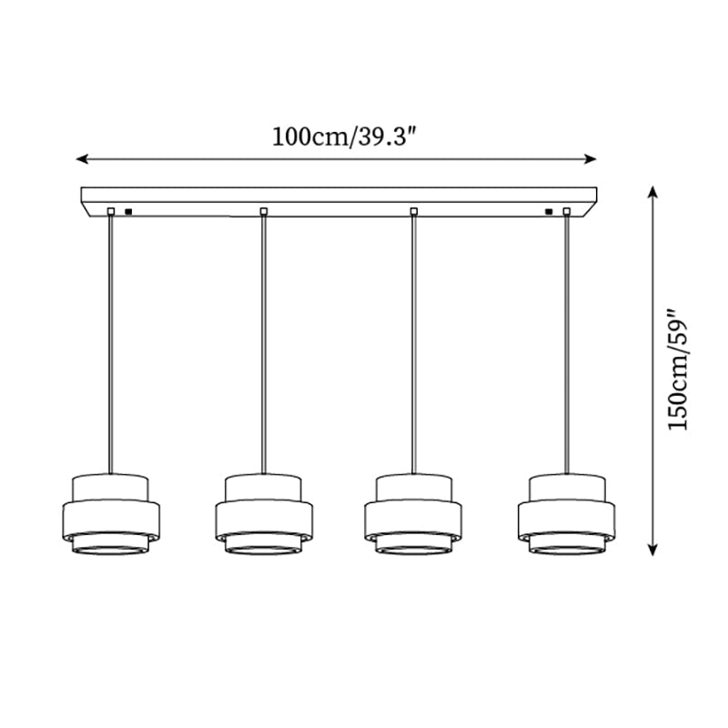 Lampa wisząca Perra z trawertynu 9