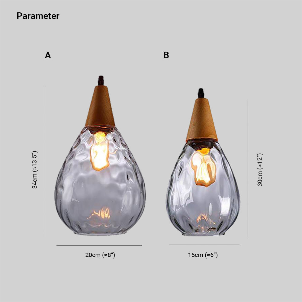 Lampa wisząca Teardrop 4