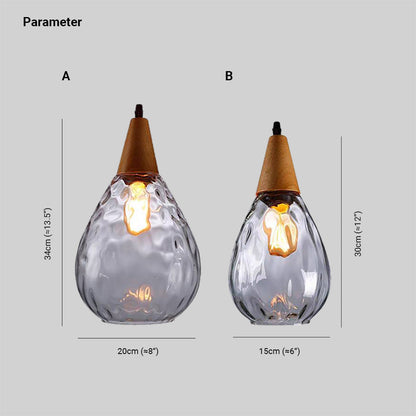 Lampa wisząca Teardrop 4