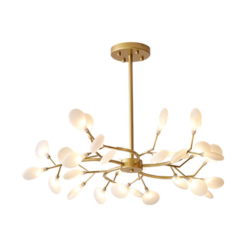 Lampa wisząca Welin w stylu nordyckim, czarna/złota, do sypialni i salonu 11