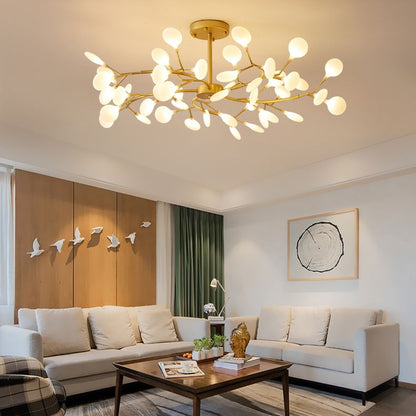 Lampa wisząca Welin w stylu nordyckim, czarna/złota, do sypialni i salonu 14