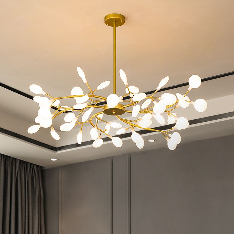Lampa wisząca Welin w stylu nordyckim, czarna/złota, do sypialni i salonu 16
