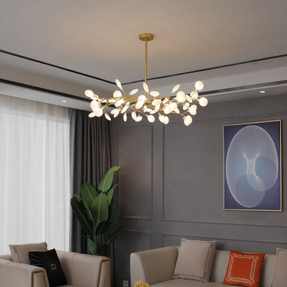 Lampa wisząca Welin w stylu nordyckim, czarna/złota, do sypialni i salonu 3