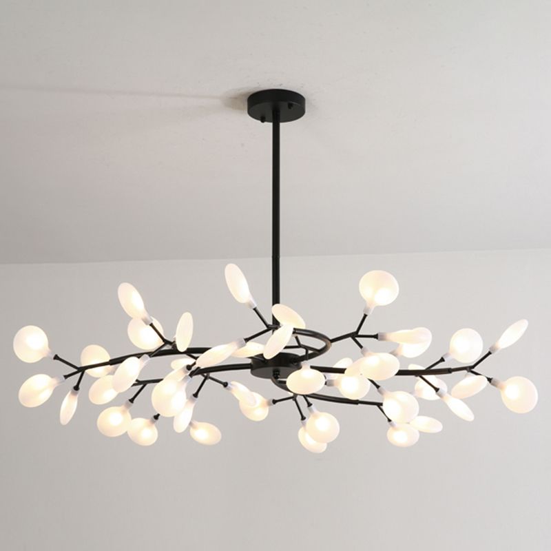 Lampa wisząca Welin w stylu nordyckim, czarna/złota, do sypialni i salonu 6